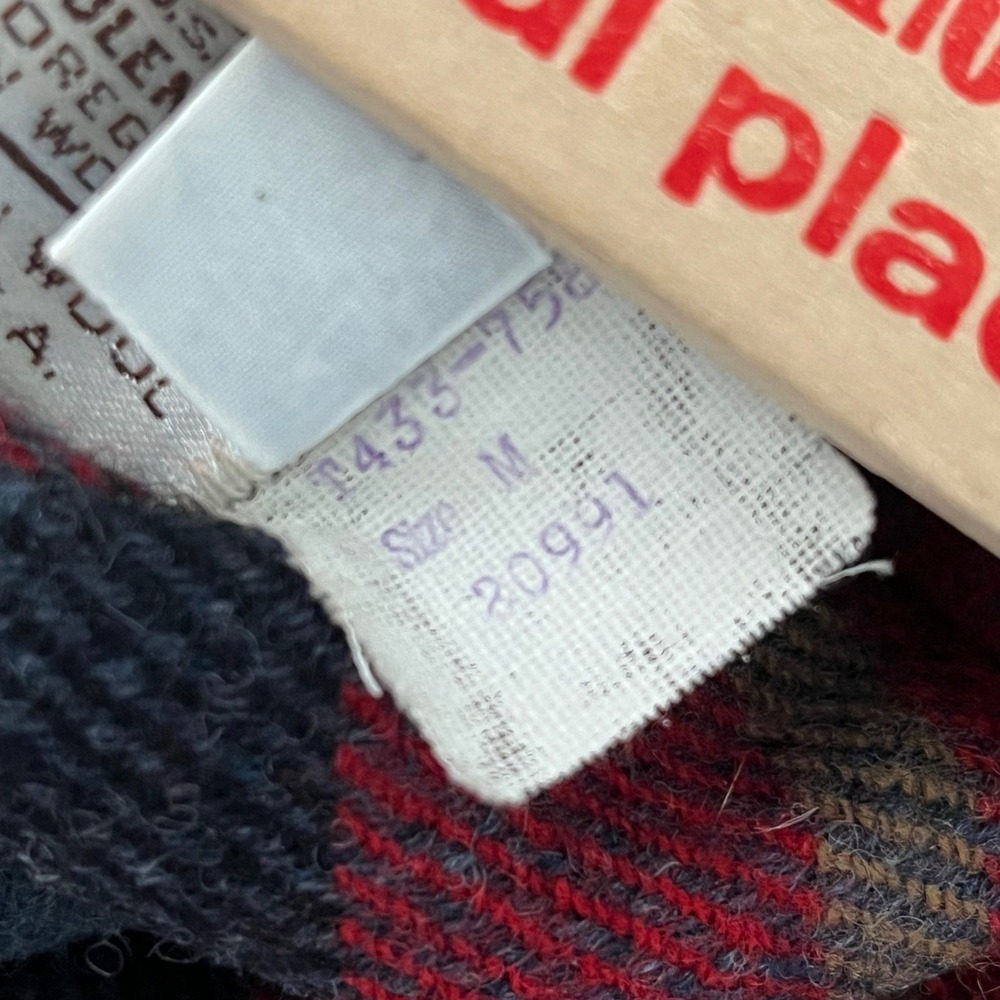 Rare Vintage 70/80s Pendleton Reversible 100% Virgin Wool Bomber Jacket USA Made - Picture 8 of 8